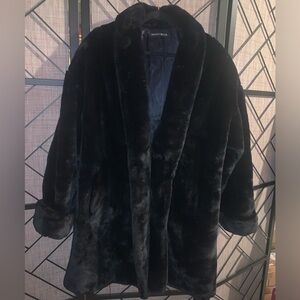 DonnyBrook oversized faux fur coat